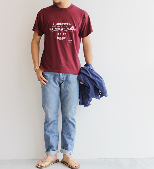 【80s Vintage SCREEN STARS T-Shirts】シンプルなプリントとGood Color!! | blog