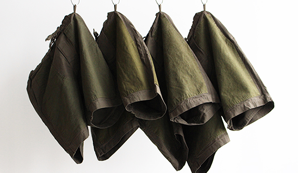 Short Pants Every Day】Czech Military Tent Cloth Shorts.宮崎