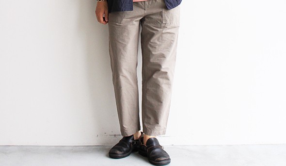 STILL BY HAND / スティル バイ ハンド】1Tac Baker pants.ペーパー