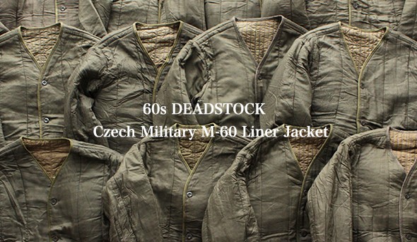 DEADSTOCK】Czech Military M-60 Liner Jacket.ミリタリーライナーの