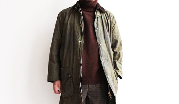 VINTAGE】80s Vintage Barbour “2 warrant” 2ワラントのバブアーを掲載