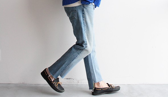 Made By Sunny Side Up】より注目の新作『2 for 1 Front Low Denim』が
