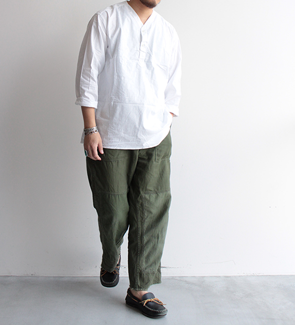 DEADSTOCK】80s Russian Military Sleeping Shirt.春夏には欠かせない ...