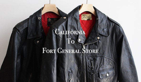 California To Fort General Store】アメリカらしいライダース 