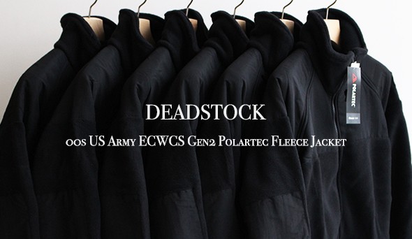 ECWCS GEN2 POLARTECフリースジャケット BLACK