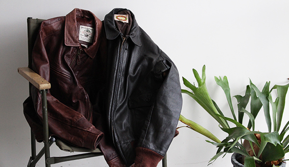VINTAGE】80s BANANA REPUBLIC Leather Jacket.作り込みの素晴らしい