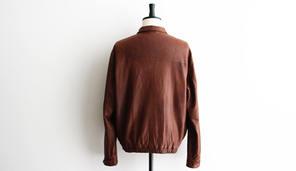 VINTAGE】90s Polo Ralph Lauren Lamb leather Jacket.ラルフローレン 