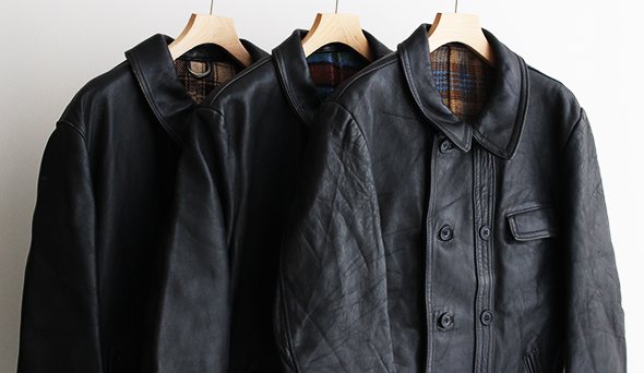 メーカー包装済】 コルビジェ ジャケット Le Corbusier jacket レザー