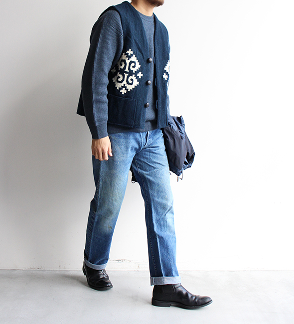 Oaxaca / オアハカ】Rug Vest “Isaac Vasquez Garcia”ご提案し
