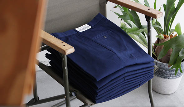 DEADSTOCK】90s US Navy Utility Trousers.合わせやすく、使い