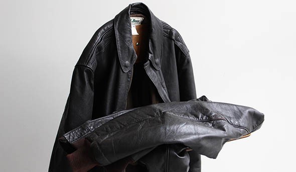 VINTAGE】80's L.L.Bean A-2 Type Leather Jacket .LL Beanの名作