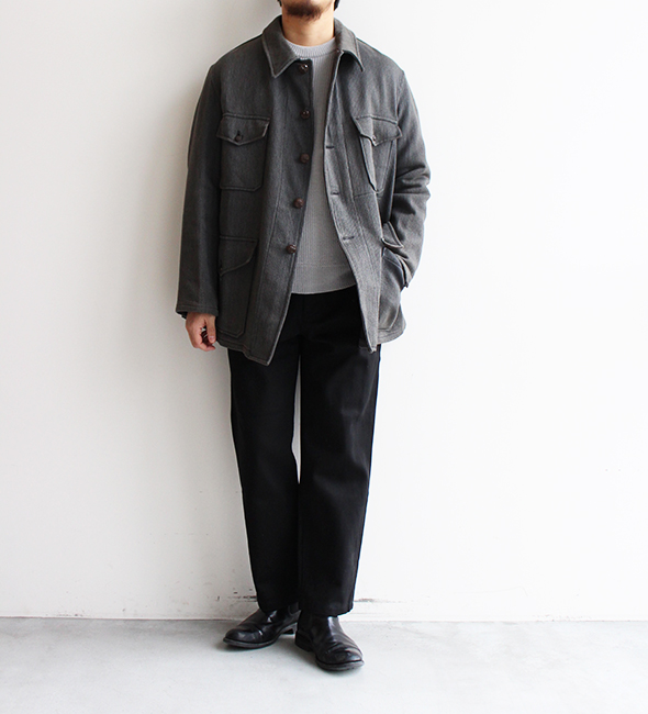 DEADSTOCKs French Cotton Pique Hunting Jacket.スペシャルな1