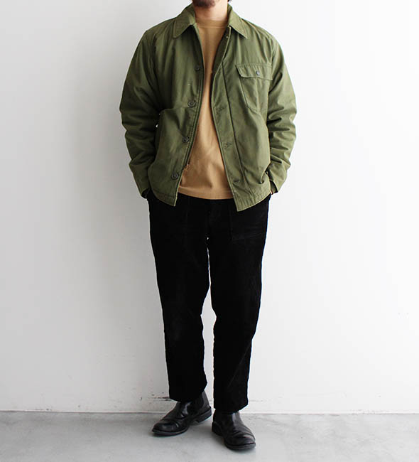 VINTAGE】80s U.S.Navy A-2 Deck Jacket.雰囲気の良い個体のみを