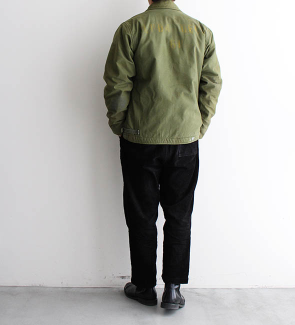 VINTAGE】80s U.S.Navy A-2 Deck Jacket.雰囲気の良い個体のみを