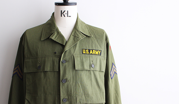 DEADSTOCK】40s US Army M-43 HBT Jacket.デッドストック