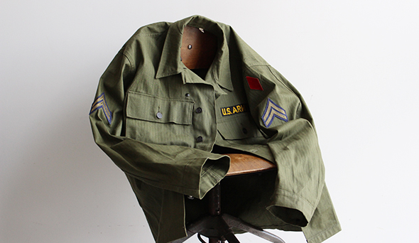 DEADSTOCK】40s US Army M-43 HBT Jacket.デッドストック 