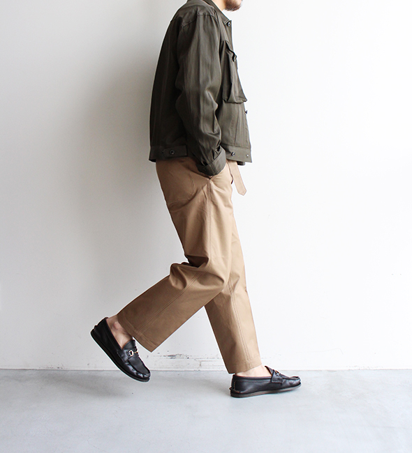 Kaptain Sunshine キャプテン サンシャイン】Belted Work Trousers.今シーズン、一押しのトラウザー。 blog
