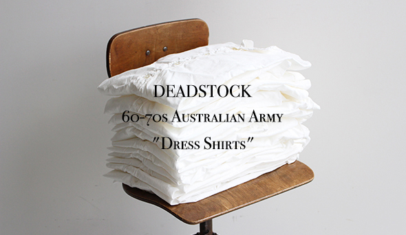 DEADSTOCK】60-70s Australian Army Dress Shirts,探していた