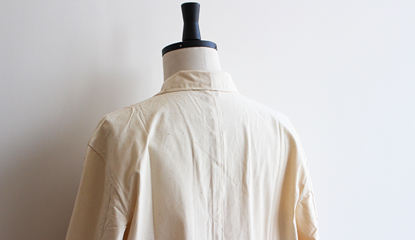 DEADSTOCK】70s Italyan Work China Jacket.とても珍しい生成り