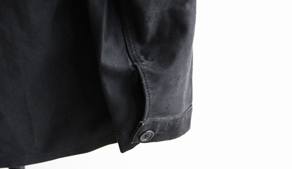 DEAD STOCK & VINTAGE】40-50s French Black Moleskin Work