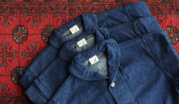 orslow / オアスロウ】US Navy Shawl Collar Denim Jacketヴィンテージ