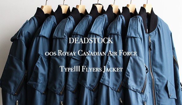 DEADSTOCK】00s Royay Canadian Air Force TypeⅢ Flyers Jacket.探し ...