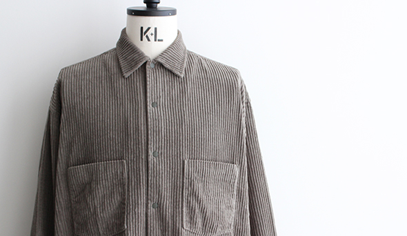 nanamica / ナナミカ】Corduroy Shirt Jacket.今が気分のゆるりと着