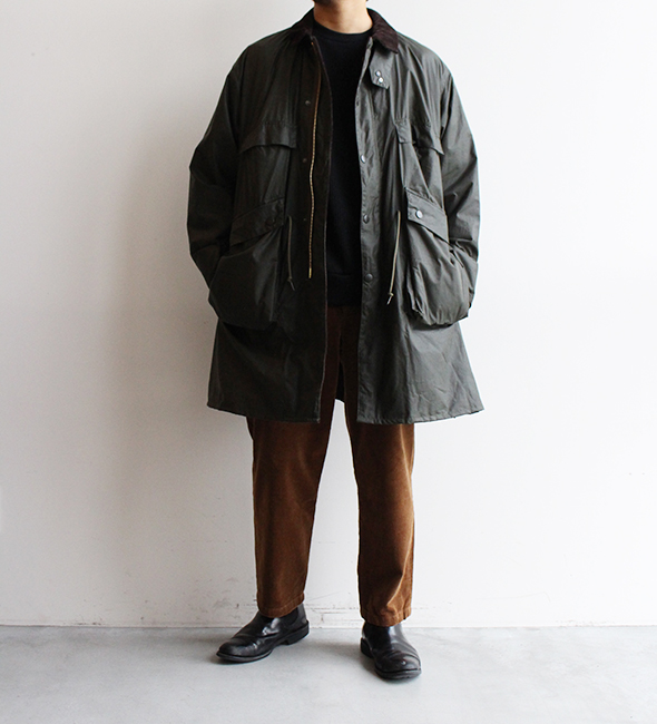 Kaptain Sunshine × Barbour】Stand Collar Traveller Coat.先行予約を