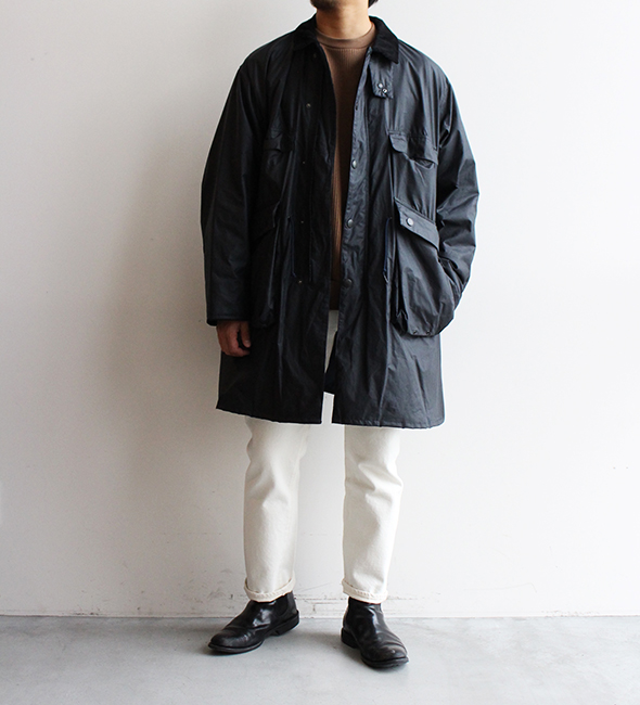 Kaptain Sunshine × Barbour】Stand Collar Traveller Coat.先行予約を