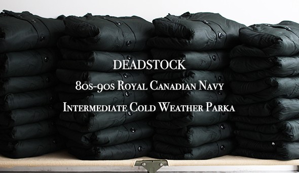 DEADSTOCK】80s-90s Royal Canadian Navy Intermediate Cold Weather 
