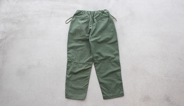 HEXICO / ヘキシコ】Deformer Side String Pants EX.US Army Laundry 