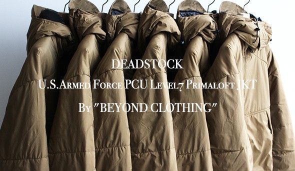 DEADSTOCK】U.S.Armed Force PCU Level7 Primaloft JKT “USMC Coyote