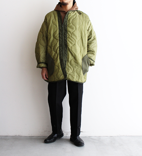 DEADSTOCK】70s US Army M-65 Fishtail Praka Liner Jacket ”Zipper 