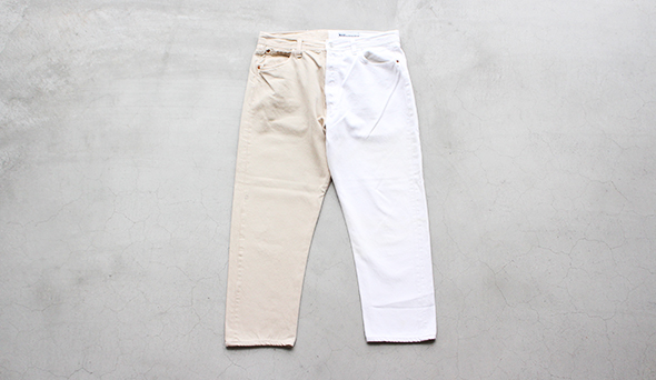 【Made By Sunny Side Up】2 for 1 Denim 『White』夏に向けてご提案したかった1本が届きました。 | blog