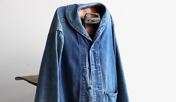 VINTAGE】40s US Navy shawl Collar Denim Jacket.ヴィンテージを代表