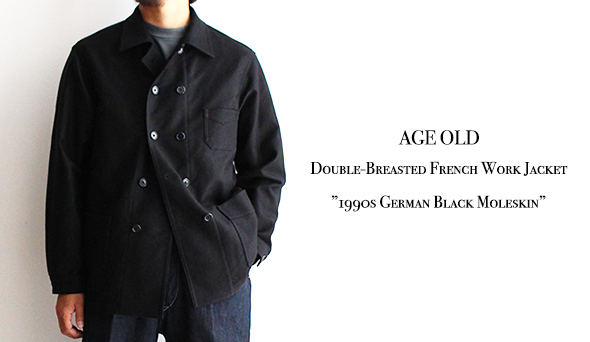 Special 30s 40s ブラックモールスキンコート Special 30s 40s ブラックモールスキンコート