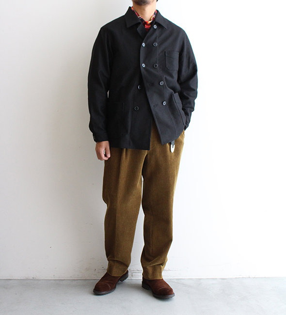 AGE OLD】Double-Breasted French Work Jacket ”1990s German