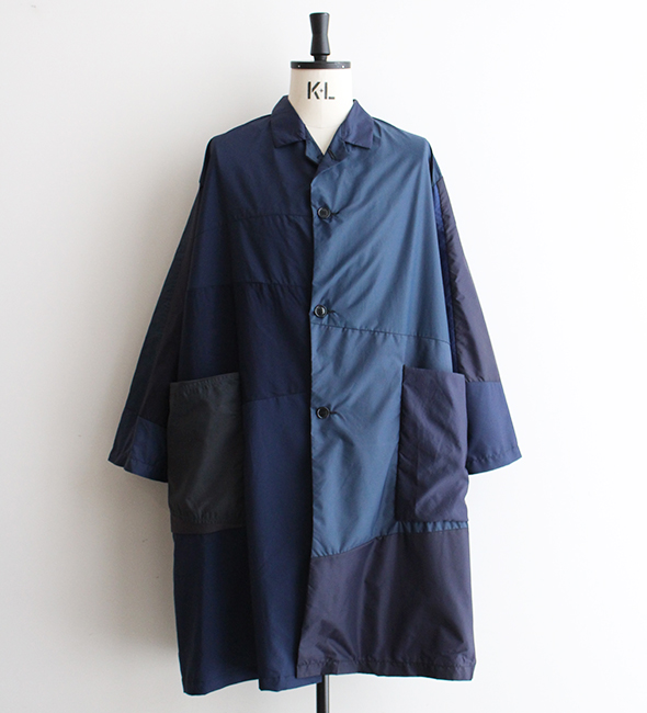 Made By Sunny Side Up】Remake Nylon Coat .異素材の古着を使った新た
