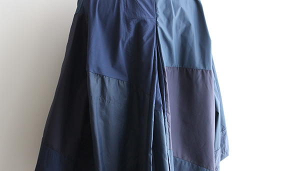 Made By Sunny Side Up】Remake Nylon Coat .異素材の古着を使っ Made By Sunny Side Up】Remake Nylon Coat .異素材の古着を使っ
