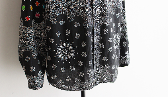 Oaxaca / オアハカ】Made IN USA Bandana Shirts “Hand Embroidery In
