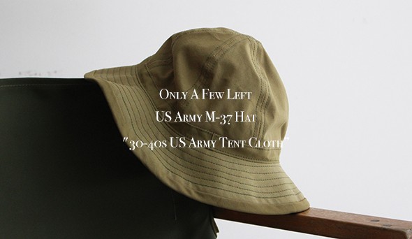 Only A Few LeftUS Army M Hat “s US Army Tent Cloth”を