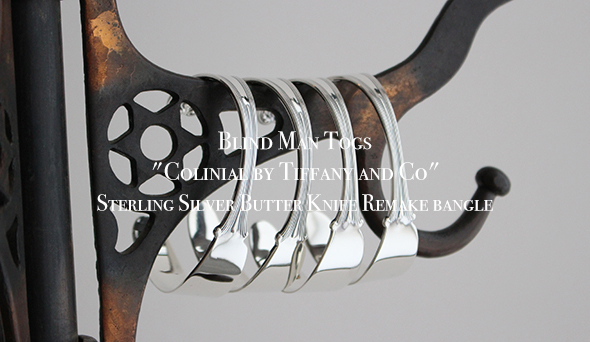 Blind Man Togs】”Colinial by Tiffany and Co” Sterling Silver