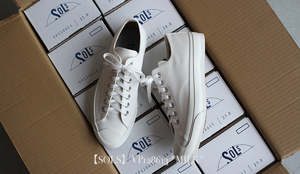 SOLS / ソルズ】VP128613 “MILK”3年ぶりの新作が待望のリリースとなり