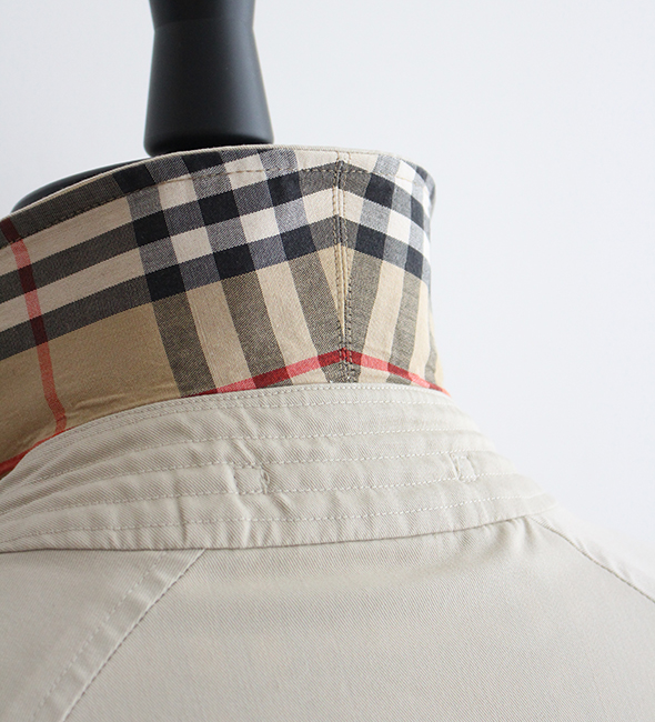 Gabardine Chester Harrington Jacket in Flax - Men, Cotton