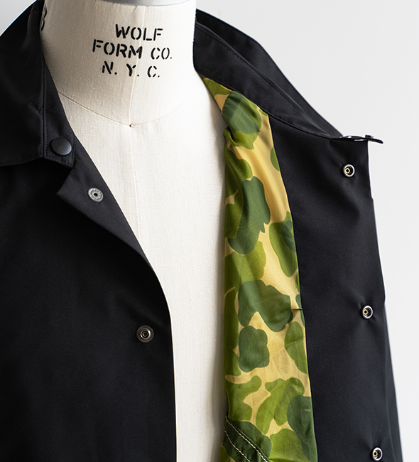 AGE OLD / エイジオールド】Bean Coach Jacket “Black