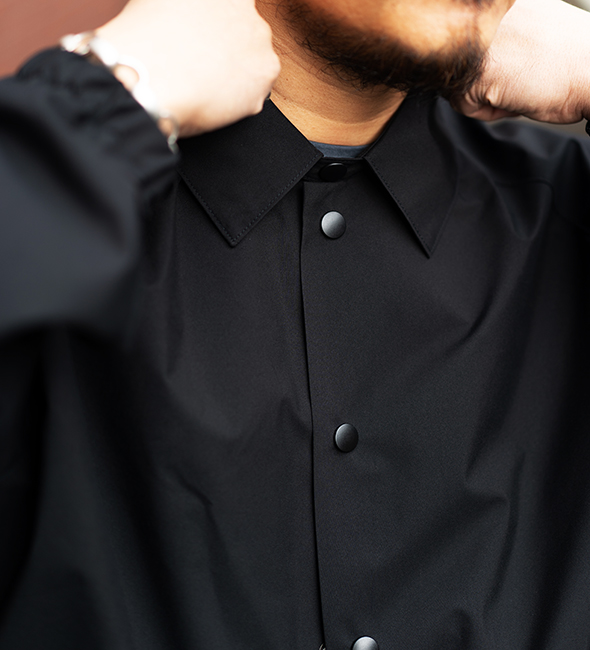 AGE OLD / エイジオールド】Bean Coach Jacket “Black