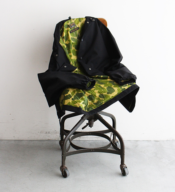 AGE OLD / エイジオールド】Bean Coach Jacket “Black
