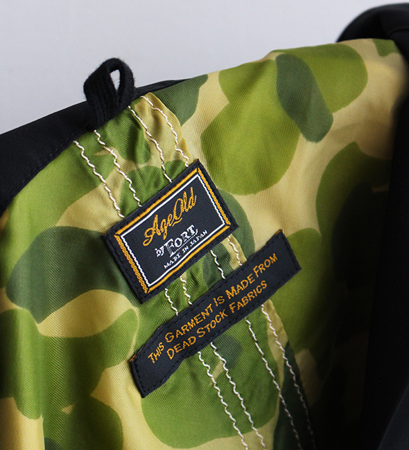 AGE OLD / エイジオールド】Bean Coach Jacket “Black