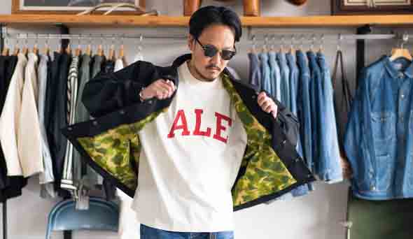 AGE OLD / エイジオールド】Bean Coach Jacket “Black
